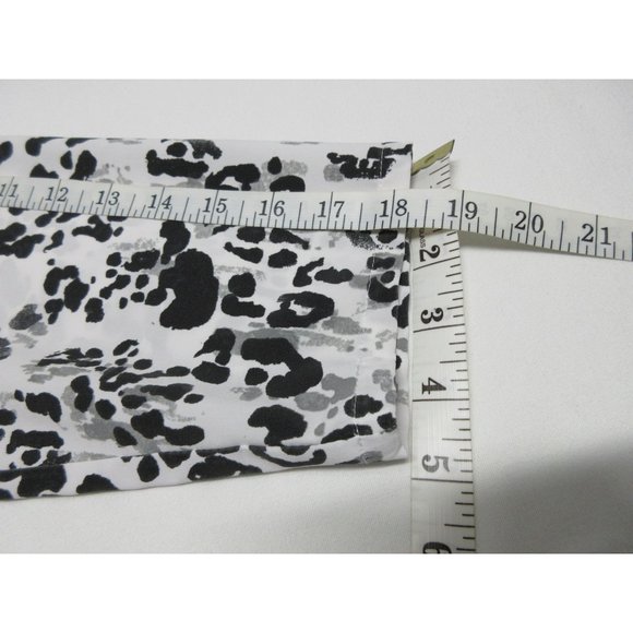 Chico's Additions women's animal print collared 3/4 sleeve full zip jacket, 1 - Picture 9 of 10